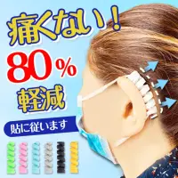 在飛比找momo購物網優惠-【Saikoyen】防疫必備舒緩疼痛口罩減壓護套2對4入(耳