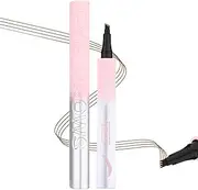 Eye Brow Pencils For Women | Waterproof Eyebrow Pen | Long-Lasting 4-Tip Pen, Gathering Commuting Women Brow Definer Cosmetics For Wife, Girlfriend, Precise Brush-Tip Create Natural Hair