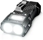 WARSUN X609 Rechargeable High Lumen Torch – Super Bright 3000 Lumens LED with 7 Modes, Red Light, and Turbo Mode for Camping, Emergency, Survival Use