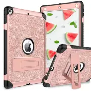 For iPad 2017/2018 Gen iPad Pro 9.7'' Air 2 Shockproof Stand Glitter Case Cover
