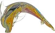 Glass Of Venice Murano Glass Dolphin - Chalcedony