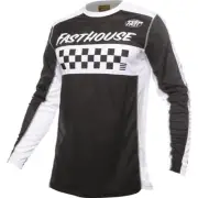 Fasthouse Grindhouse Waypoint Jersey, Black/White