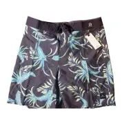 Rip Curl Mens 19" Mid-length Boardshorts, Size 33, NWT