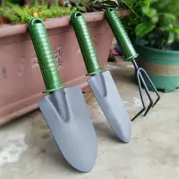 在飛比找樂天市場購物網優惠-園藝工具用品種植三件套裝土鏟子耙子鍬鋤頭