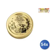 54x Bormioli Rocco 2 Caps Cans Bormoli 70 MM