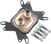 Butterfly Holder, Universal CPU Water Cooling Block, Clear Transparent Design, Efficient Cooling for Desktop PC, Supports Various CPU Sockets