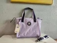在飛比找Yahoo!奇摩拍賣優惠-Kipling 猴子包 k15371 輕柔粉紫拼接 輕量 肩