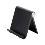 Tablet Stand Holder Adjustable Portable Desktop Dock Office Compatible for iPad 10.2/iPad Mini 5/4/3/2/iPad Air/iPhone 15/14/13/12 Black