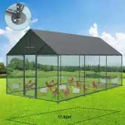 Big Chicken Coop Walk-in Chicken Run High Strength Nylon Netting Predators-proof
