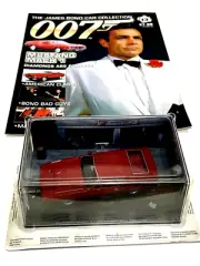 James Bond Car Collection 1/43 007 Mustang Mach 1 Diamonds Are Forever Red