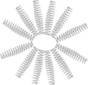 YARNOW 12Pcs Garden Shear Springs High Grade Trimming Spring Parts Replacement for Pruning Shears Compatible with Scissors Clippers Flexible Design
