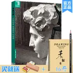 正版完美教學系列 素描長期 幾何形體素描靜物石膏頭像臨摹範本畫冊書籍1