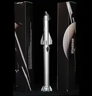 SpaceX Starship Rocket Model Super Heavy Rocket BFR Model Decoration Desktop Home Office Ornaments, 12.5 inches