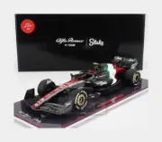 1:18 NZG Alfa Romeo F1 C43 #24 Italy Gp 2023 Zhou With Showcase NZG1080-05 Model