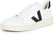 [Veja] V10 Sneakers, Unisex, Extra White Black, 36 EU