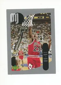 在飛比找Yahoo!奇摩拍賣優惠-1998 UpperDeck  M.Jordan 小貼紙卡系