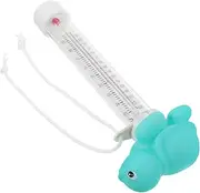 Parliky Floating Thermometer for Pool Bath Spa Child-Friendly Easy to Read Rope