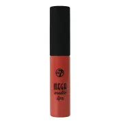 Lip Gloss Cosmetics Stick Mega Matte Care Beauty Colour Rose W7