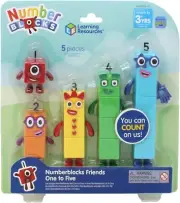 Learning Resources HM95356-UK Friends Five Official Collectible Toy Includes Num