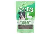 Loving Pets Oh Deer Australian Natural Venison Bites Dog Training Treats 150g
