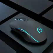 Wireless Mouse Rechargeable Bluetooth Silent Ergonomic Computer 2400 DPI