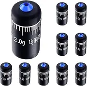 Rig Drop Shot for Spigola Fishing - Set of 10 Thin and Durable Lead - in Lead, Easy to Repair and Use, Anti - Engraving Design for Precise Starts | Drop Shot Fish