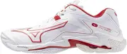 MIZUNO Volleyball Shoes WAVE LIGHTNING Z8 White Red V1GA2400 US7(25cm)
