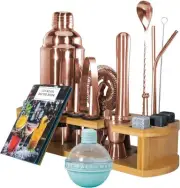 Cocktail Shaker Set 23+1pcs Cocktail Makin Set 750ml Stainless Steel Bartender