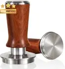58.5mm Espresso Hand Tamper - Dual Calibrated, Ripple Stainless Steel Base
