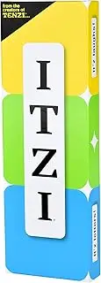 TENZI Itzi-Fast, Fun Creative Word Game-Be The First to Match Your Letter to The Card-Family Party Game for Ages 8+,Multicolor