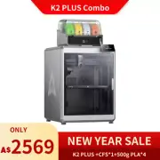 Creality K2 Plus Combo 3D Printer w/ CFS Multi Color Printing 600mm/s Max Speed