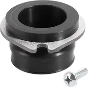 [rqyekdo] Garbage Disposal Replacement Parts Flex Coupler Compatible with Insinkerator Flexible Rubber Insert Discharge Anti-Vibration Tailpipe Mount Coupling with Screws Replaces Part Number 74085