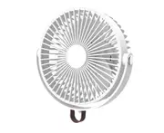 F34 3000mAh Live Rack Universal Fan Turbo Blade Rechargeable Outdoor LED Lighting Mini Office Desktop Cooler with Lighting