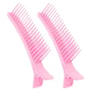 2 Pcs Hair Clip Clips Salon Sectioning Barber Gripper Grips for Clippers