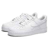 在飛比找PChome24h購物優惠-NIKE 休閒鞋 AIR FORCE1 AF1 白F 全白 