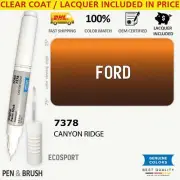 7378 Touch Up Paint for Ford Orange ECOSPORT 5HKQ CANYON RIDGE Pen Stick Scratch