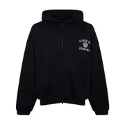 [Fear Of God Essentials] Fear Of God Essentials Logo-print Hoodie XXL BLACK/WHITE