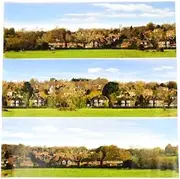 Gaugemaster GM-GM704 2744 x 304 mm Village Back Scene (Large)