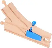 Wooden Train Track Set for Boys and Girls Boys and Girls Wooden Track Toy Playful Train Set for Toddlers