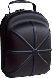 [Generic] Denim Baseball Cap Storage Bag With Secure Zipper Closure For Dust-Free Storage Equipped Secure Zipper Closure EVA Case
