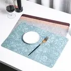 Rectangle Placemats Anti Slip Coaster New Dining Table Place Mats Household
