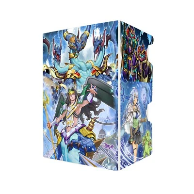 Mermail Atlantean Archetype Deck Box -Holds 100 Double Sleeved Cards & Dice Tray