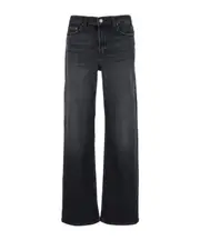 AG Jeans Denim Trousers with Logo Patch 28,30 Black