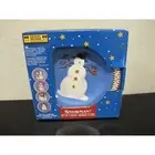 Set (4) Debbie Mumm Snowman Christmas Salad / Dessert Plates