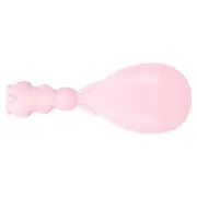(Pink )Cute Bunny Non Stick Rice Spoon Threedimensional Standable