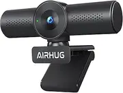 2K Webcam with Noise Canceling Microphones, USB Web Cam for Computer and Laptop Plug & Play, Web Camera with Privacy Cover, 71°Wide-Angle,for Streaming and Conferencing,Compatible Skype Zoom YouTube