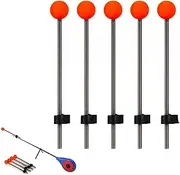 Ice Fishing Rod Tip, Fishing Rod Guides, Casting Fishing Rod Eyes, Portable Winter Fishing Pole Tip, Winter Fishing Rod Tips Spring Bobber Ice Fishing Accessories for Fishman, Most Types of Rods