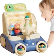 Table Top Pinball Machines, Pinball Machine for Tabletop, Hand-Held Interactive Arcade Board Game with Lights & Music for Kids Boys Girls Children