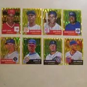 2022 Topps Chrome Platinum Yellow Raywave #'d /250 (8) Card Lot
