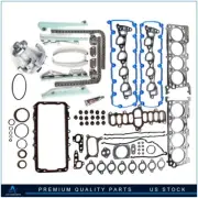 97-99 For Ford E-150 Econoline 4.6L Full Gasket Set Timing Chain Kit Water Pump